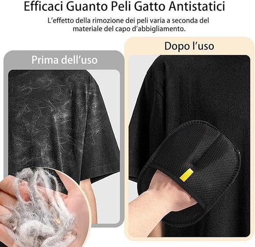 GUANTO RIMUOVI PELI