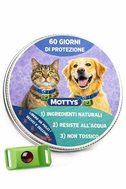 CIONDOLO ANTIPARASSITARIO NATURALE