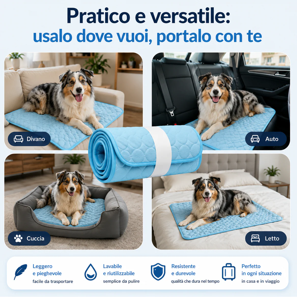 Mottys FreshNap™ - Comfort e Freschezza per il tuo Cane