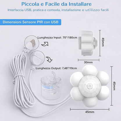 SENSORE AUTOMATICO PER FONTANELLA