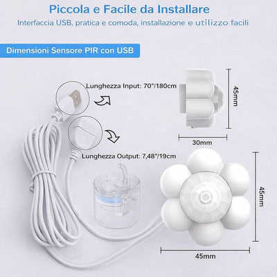 SENSORE AUTOMATICO PER FONTANELLA